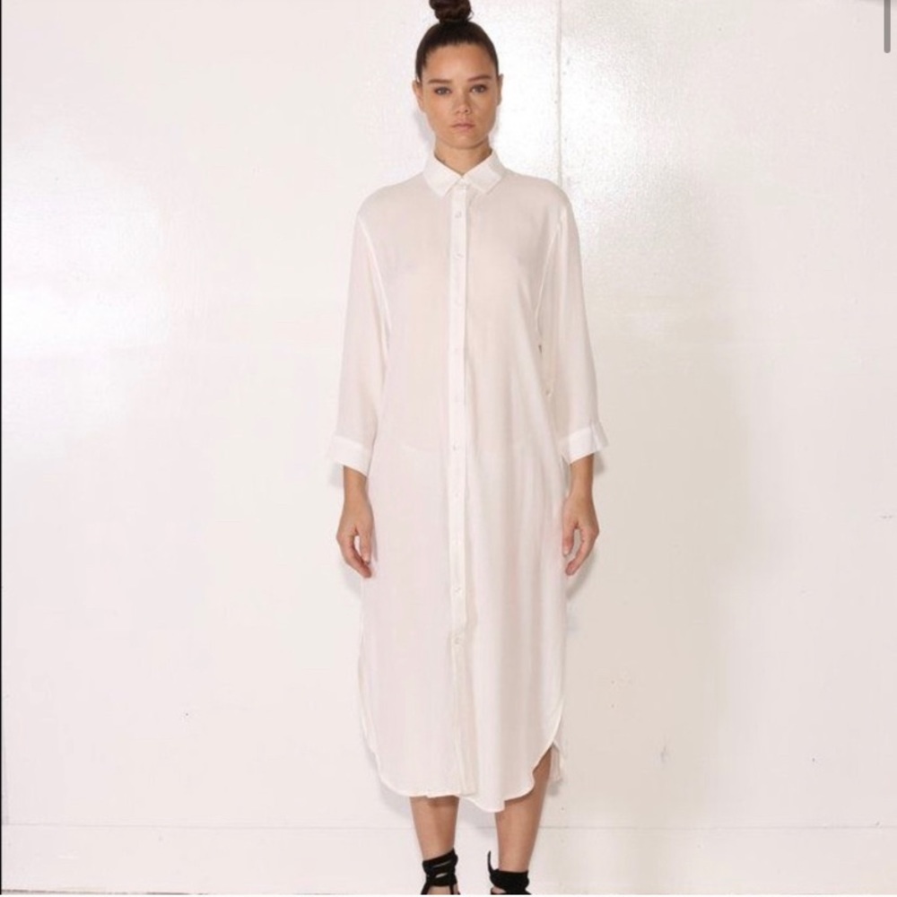 intentionally blank  shirt dress